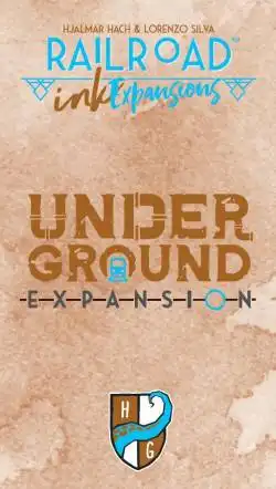 Portada Railroad Ink: Underground Expansion Pack