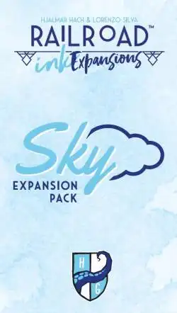 Portada Railroad Ink: Sky Expansion Pack