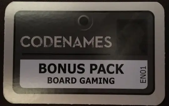 Portada Codenames: Bonus Pack – Board Gaming (English) 
