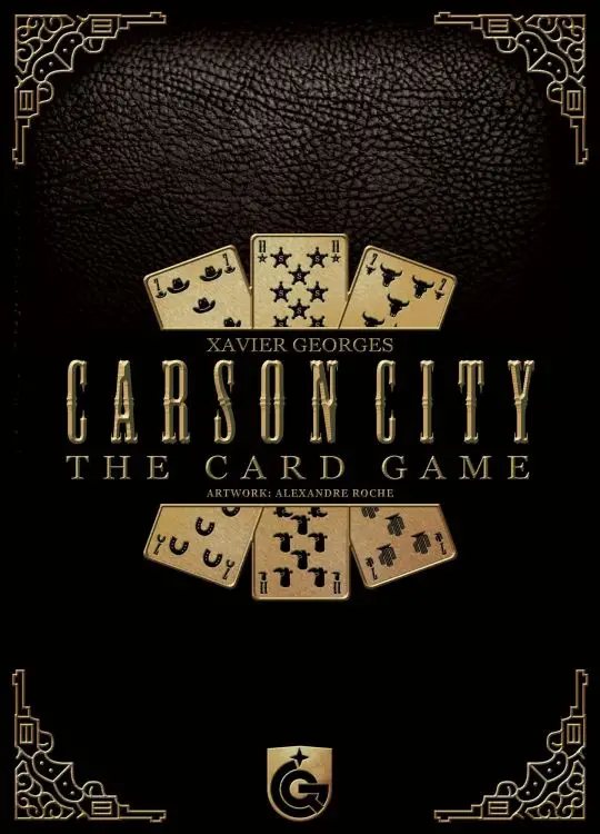 Portada Carson City: The Card Game Xavier Georges