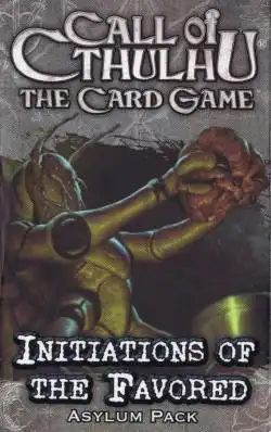 Portada Call of Cthulhu: The Card Game – Initiations of the Favored Asylum Pack