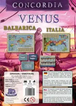 Portada Concordia Venus: Balearica / Italia