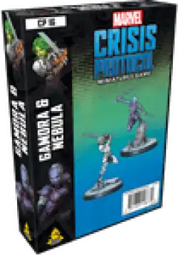 Portada Marvel: Crisis Protocol – Gamora & Nebula