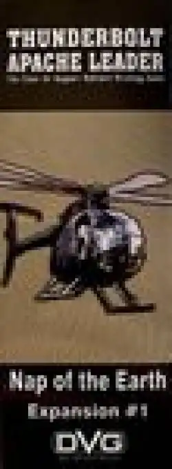 Portada Thunderbolt Apache Leader: Expansion #1 – Nap of the Earth