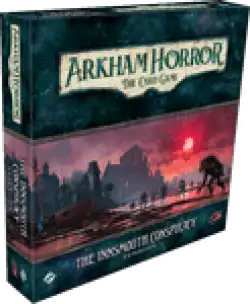 Portada Arkham Horror: The Card Game – The Innsmouth Conspiracy: Expansion