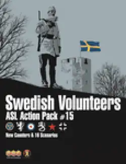 Portada ASL Action Pack #15: Swedish Volunteers