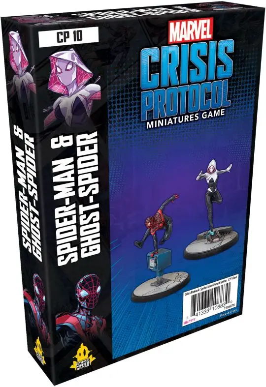 Portada Marvel: Crisis Protocol – Spider-Man & Ghost-Spider 