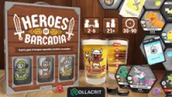 Portada Heroes of Barcadia