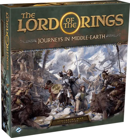 Portada The Lord of the Rings: Journeys in Middle-Earth – Spreading War Expansion 