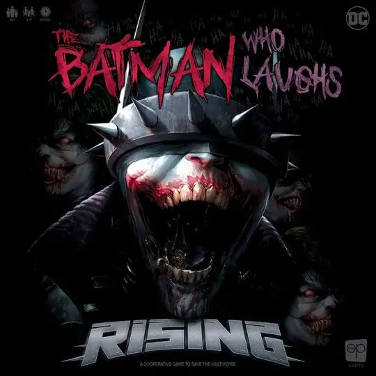 Portada The Batman Who Laughs Rising Cómics: Batman