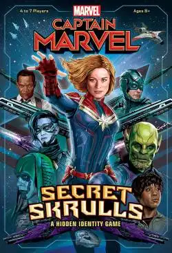 Portada Captain Marvel: Secret Skrulls
