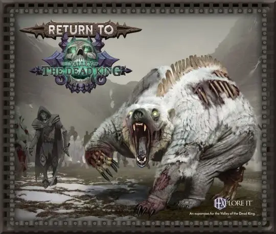 Portada HEXplore It: The Valley of the Dead King – Return to the Valley of the Dead King 