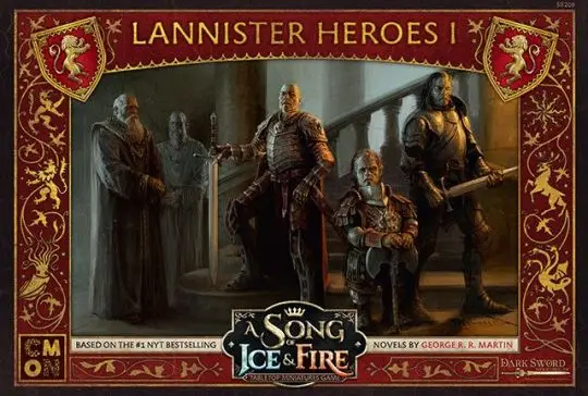 Portada A Song of Ice & Fire: Tabletop Miniatures Game – Lannister Heroes I 