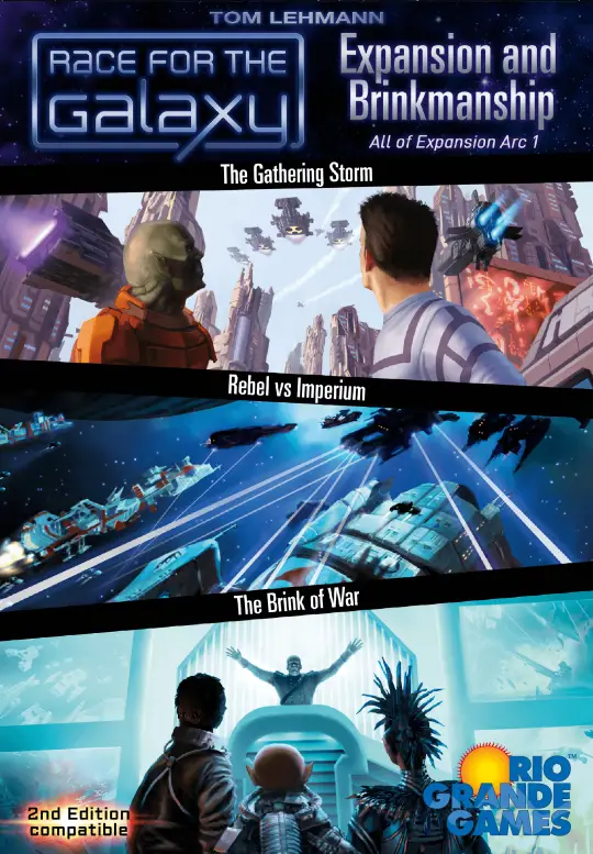 Portada Race for the Galaxy: Expansion and Brinkmanship 