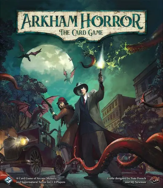 Portada Arkham Horror: The Card Game Nate French