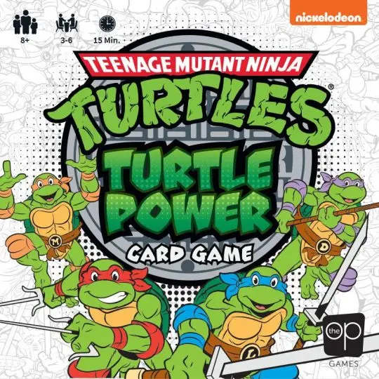 Portada Teenage Mutant Ninja Turtles: Turtle Power Card Game Corentin Lebrat