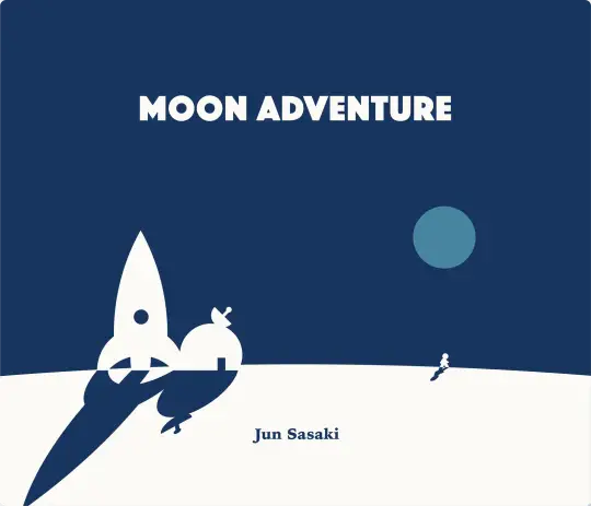 Portada Moon Adventure Jun Sasaki
