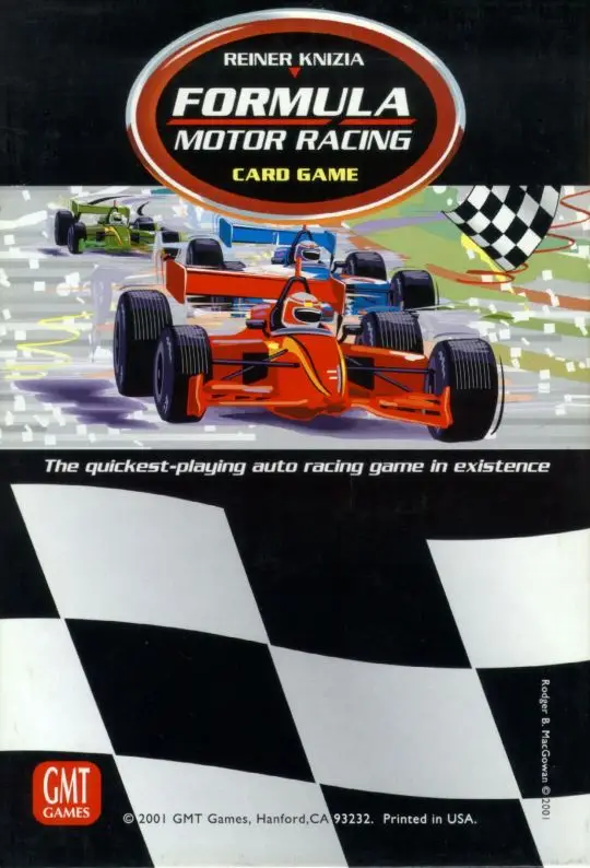Portada Formula Motor Racing Movimiento relativo