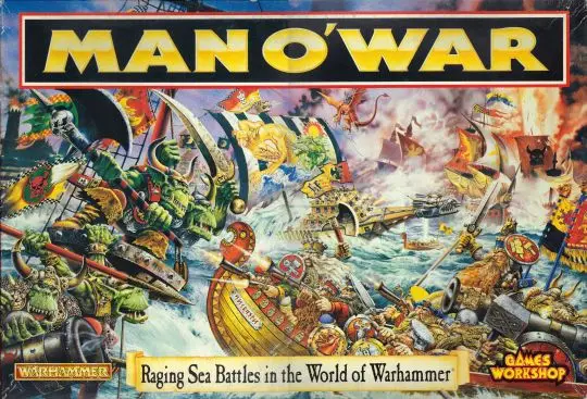 Portada Man O' War Ambientación: Warhammer Fantasy Wargames