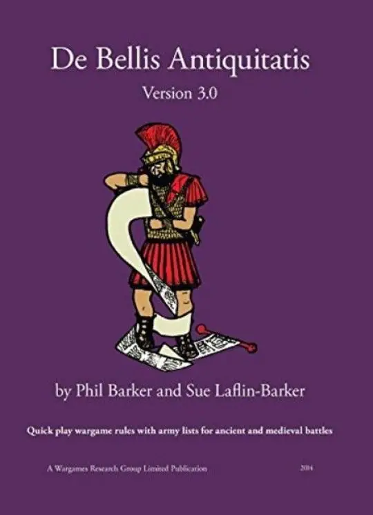 Portada De Bellis Antiquitatis: Quick Play Wargame Rules with Army Lists for Ancient and Medieval Battles Antiguo: Esparta