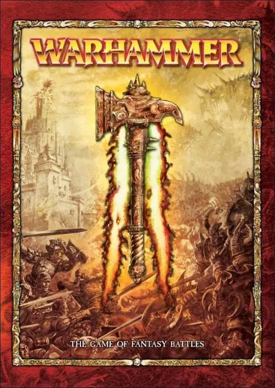 Portada Warhammer: The Game of Fantasy Battles (8th Edition) Ambientación: Warhammer Fantasy Wargames