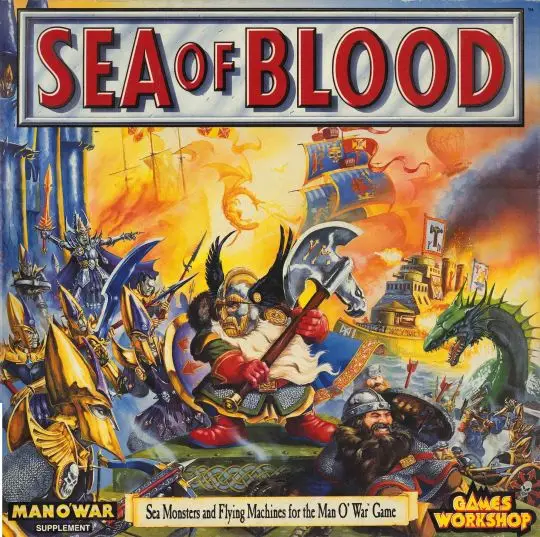 Portada Man O' War: Sea of Blood Ambientación: Warhammer Fantasy Wargames