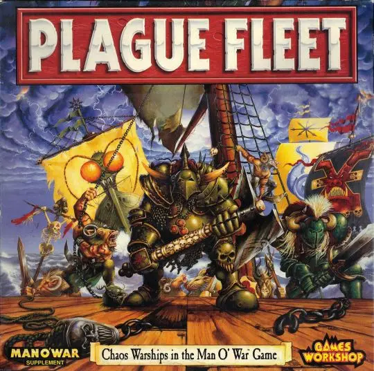 Portada Man O' War: Plague Fleet Ambientación: Warhammer Fantasy Wargames