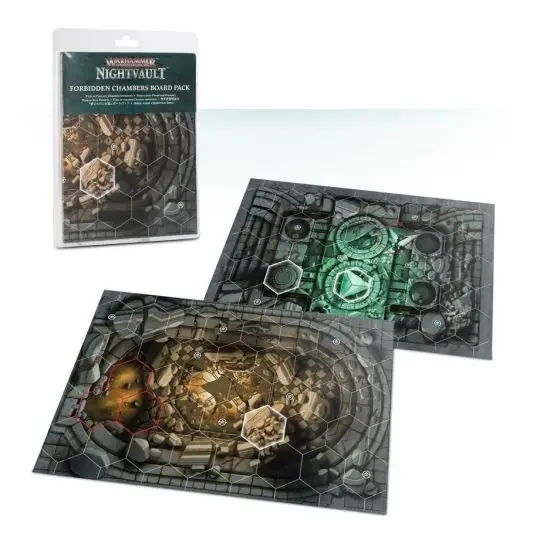 Portada Warhammer Underworlds: Nightvault – Forbidden Chambers Board Pack 