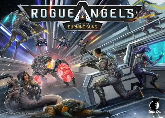 Portada Rogue Angels: Legacy of the Burning Suns 