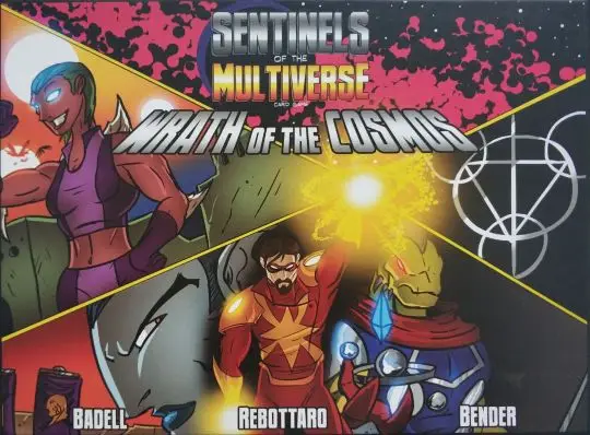Portada Sentinels of the Multiverse: Wrath of the Cosmos Christopher Badell