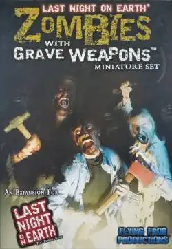 Portada Last Night on Earth: Zombies with Grave Weapons Miniature Set