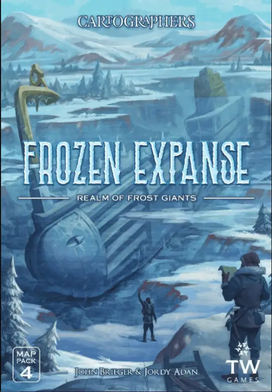 Portada Cartographers Map Pack 4: Frozen Expanse – Realm of Frost Giants John Brieger