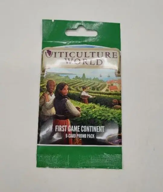 Portada Viticulture World: First Game Continent Promo Pack Francesco Testini