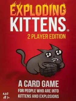 Portada Exploding Kittens: 2-Player Version