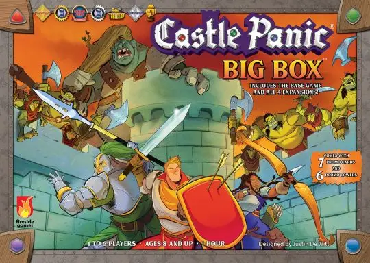 Portada Castle Panic: Big Box Justin De Witt