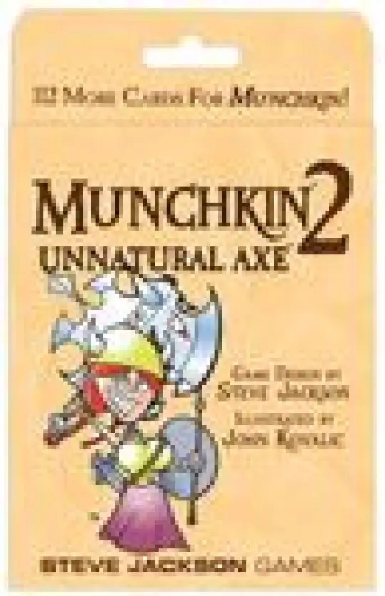 Portada Munchkin 2: Unnatural Axe Steve Jackson (I)