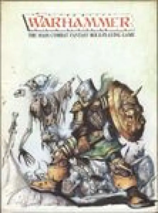 Portada Warhammer: The Mass Combat Fantasy Roleplaying Game (1st Edition) Jervis Johnson