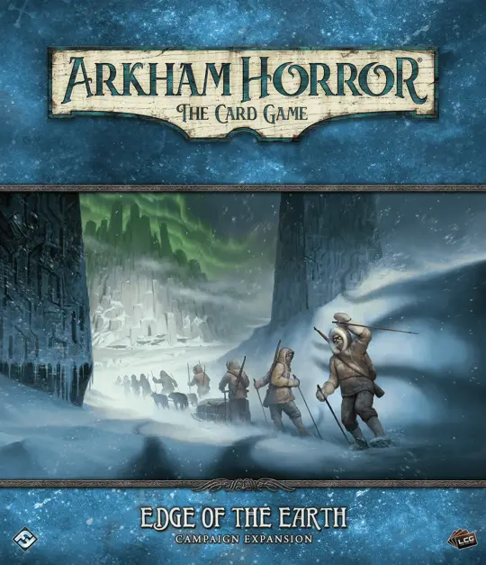 Portada Arkham Horror: The Card Game – Edge of the Earth: Campaign Expansion Jeremy Zwirn