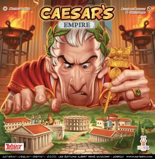 Portada Caesar's Empire Holy Grail Games