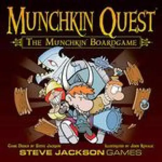 Portada Munchkin Quest Steve Jackson (I)