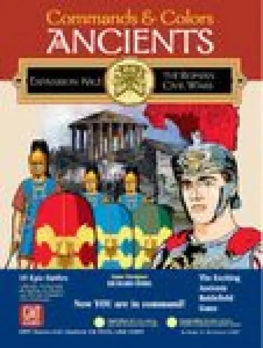 Portada Commands & Colors: Ancients Expansion Pack #3 – The Roman Civil Wars 