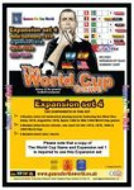 Portada The World Cup Game: Expansion Set 4
