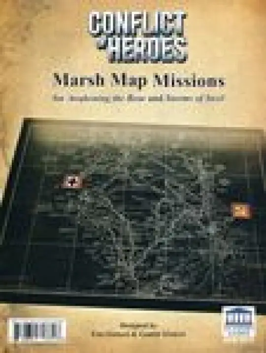 Portada Conflict of Heroes: Marsh Map Missions Uwe Eickert