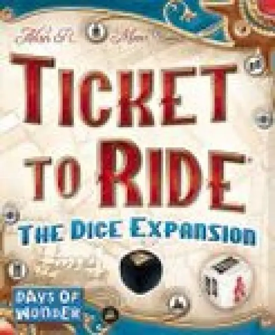 Portada Ticket to Ride: The Dice Expansion 