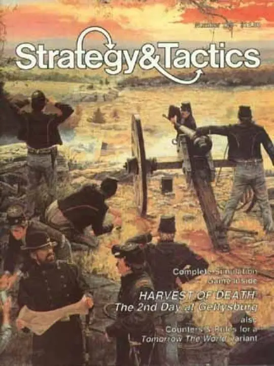 Portada Harvest of Death: The Second Day at Gettysburg Revista: Estrategia y Táctica