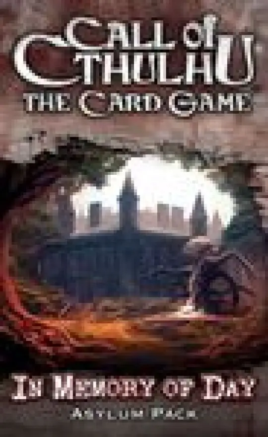 Portada Call of Cthulhu: The Card Game – In Memory of Day Asylum Pack 