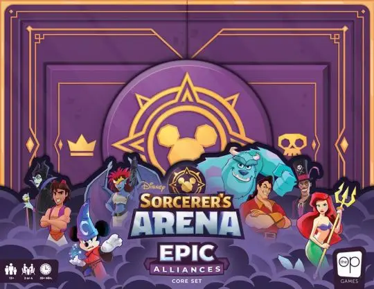 Portada Disney Sorcerer's Arena: Epic Alliances Core Set Mitología: Árabe