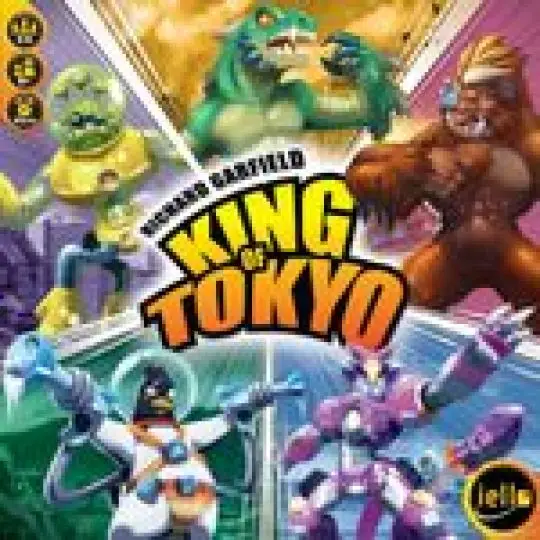 Portada King of Tokyo Robo de Cartas