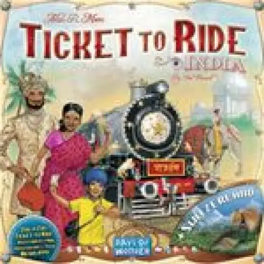 Portada Ticket to Ride Map Collection: Volume 2 – India & Switzerland Alan R. Moon
