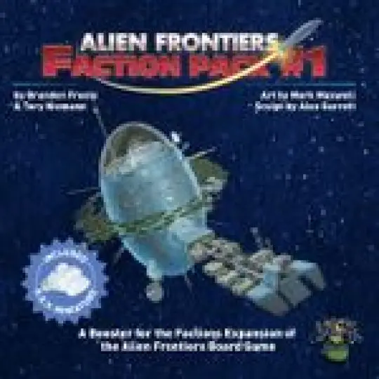 Portada Alien Frontiers: Faction Pack #1 